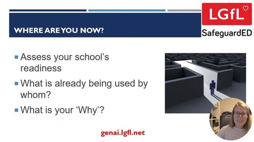 A Safeguarding First Approach to using GenAI in Schools - webinar Nov 2025 | Ella Savell-Boss