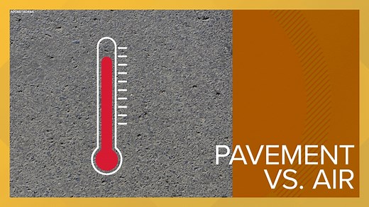Pavement Temperature vs. Air Temperature