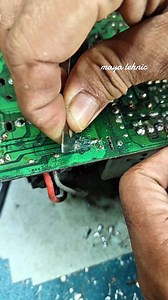 PCB track is damaged #line #pcb #repair #job | Suyadi Maya Tehnic