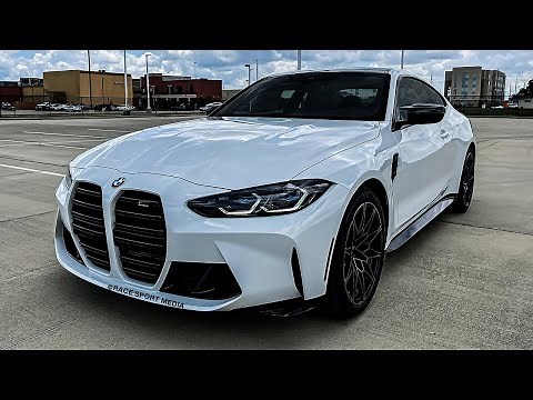 2022 BMW M4 Competition G82 Walkaround Review + Exhaust Sound & Launch Control