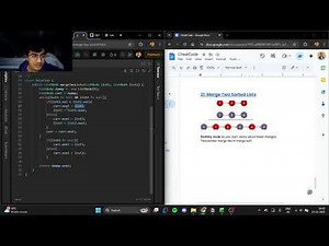 Leetcode 21 Merge Two Sorted Lists - Java