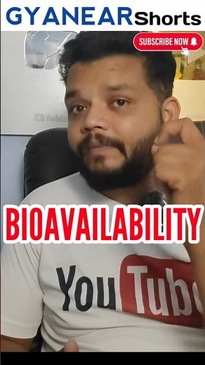Bioavailabilityसमझो आसानी से | What Is Bioavailability #pharmacy #drugs