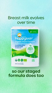40K views | Meet our best for bellies!  New Happy Baby Organic infant formula is the only USDA organic infant formula with both pre and probiotics. | Happy Family Organics | Facebook