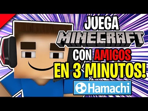 Como JUGAR MINECRAFT con un AMIGO con HAMACHI (Rápido y Fácil) l TUTORIAL 2020