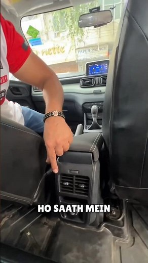 Tata Punch Centre Console With Armrest