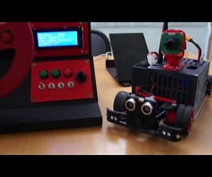 ELCOche: Remote Control RC Car Controlled by a Real Sterring Wheel and Throttle Pedal