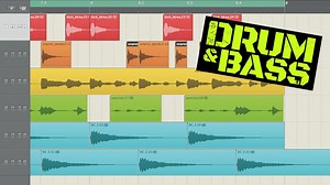 Building a DnB beat using audio slices