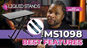 Liquid Stands Expandable DJ Table Stand Portable Audio Mixer Stand - DJ Stand for Laptop & Controller - Midi Keyboard Stand & Synth Stand - DJ Booth Portable X Style Keyboard Stand & Tabletop DJ Desk