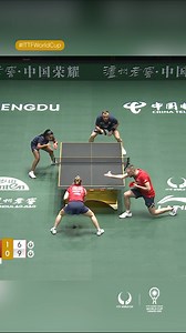 2M views · 11K reactions | Wait a minute… Simon Gauzy fires the SAME shot that Ivor Ban used in Day 1 Mixed Doubles!  Team France closes out with an 8-3 win over Team Croatia and is on to face Team China next at 5PM (GMT+8)! #ITTF #ITTFWorldCup #TableTennis #Chengdu2025 | International Table Tennis Federation | Facebook