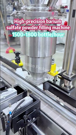 High Precision Barium Sulfate Powder Filling Machine | Automatic Powder Filling System