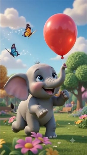 Haathi Raja 🐘🎈 | Funny Elephant Song for Kids ‪@Katorishorts‬