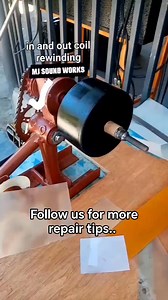 Simple tips how to rewind in/out speaker coil using DIY rewinder. #mjsoundworks #RepairTutorial #RepairTips. #followersシ゚ #everyonehighlights | John Rey Mandadero Castromayor