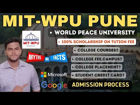 MIT WPU Review 2023 - MIT Pune Fees, Placement, Courses | Campus Tour | JEE Mains 2023
