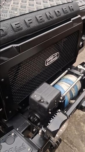 Fitting Heritage Badge To The Defender Front Grille Complete The Look...