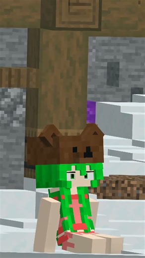 Blue Minecraft animation