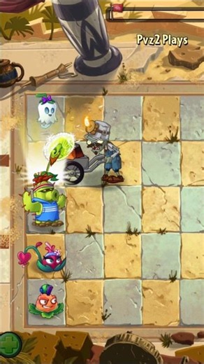 Dandelion & Ghost Pepper Vs. Buckethead Coal Miner / Plants Vs. Zombies 2