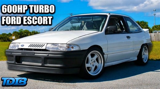 Unexpected Sleeper: 600HP Miata-Powered Ford Escort Review