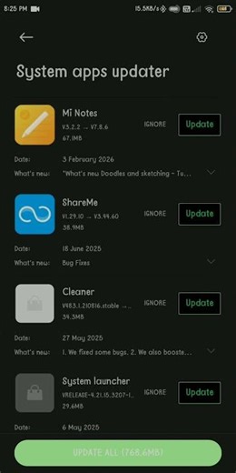 HOW TO KNOW THE SYSTEM UPDATE