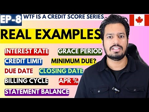 Ep.8 How To Read Your Credit Card Statement Like A PRO with REAL EXAMPLES,Understanding Credit Cards