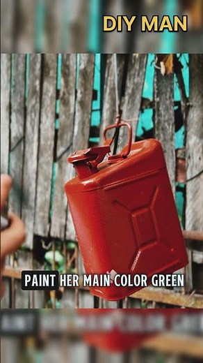 How to Restore a Rusty Jerry Can for Gasoline Storage #HowTo #restoration