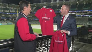 Fan gear as Cleveland Guardians battle Tampa Bay Rays in 2022 postseason at Progressive Field