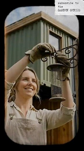 🐦🌿Don’t Waste Money on Bird Poles—Do This Instead! #diygarden #birdfeeder