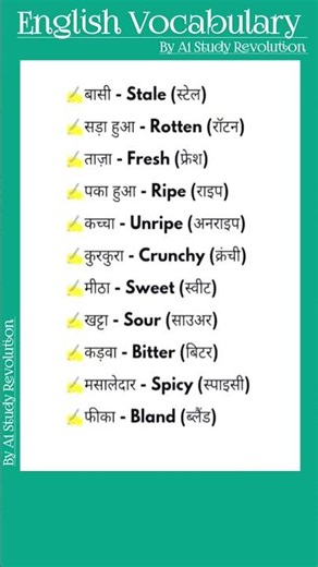 महत्वपूर्ण शब्दावली#vocab #vocabulary #spokenenglish​#trending​ #english​ #ytshort