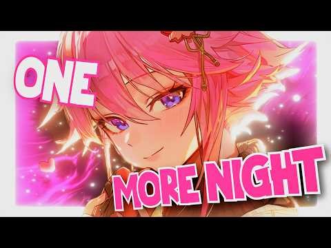 Nightcore - One more night (Rock Version) (lyrics)