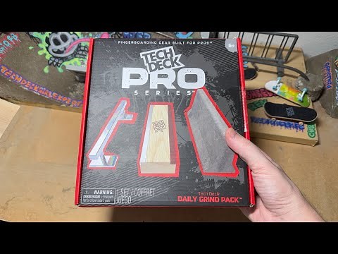 Tech Deck Pro Series 3 Obstacles (Set) Honest User Review