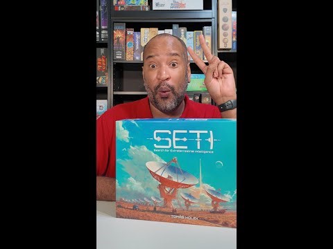 SETI Board Game — Mini-Review & First Impressions #SETI #boardgamereviews