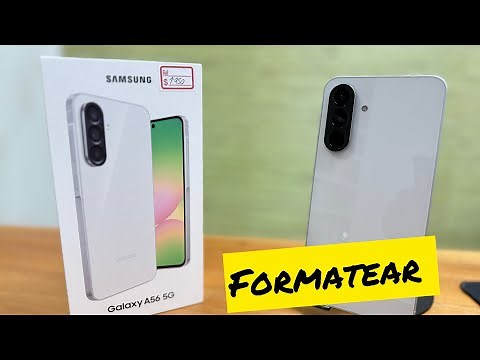 COMO FORMATEAR - Samsung Galaxy a56 5g [ HARD RESET ] eliminar codigo de bloqueo - quitar PATRON