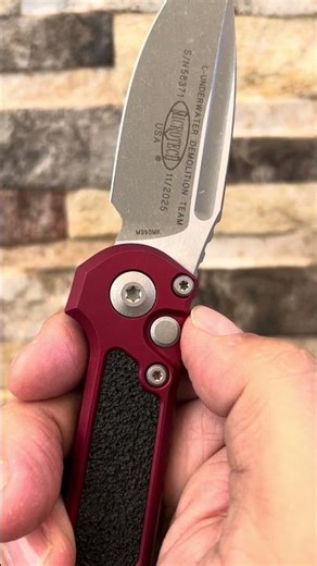 Microtech LUDT Merlot Red #knivesdaily #edc #bladeshow