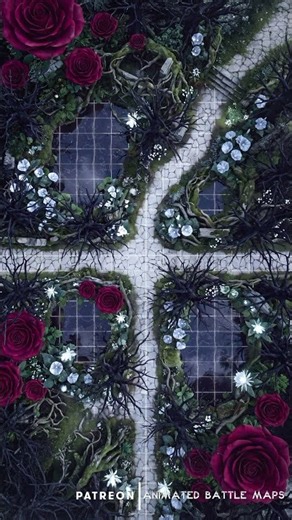 D&D | Court of Thorns Free Grid | Animated Battle Maps