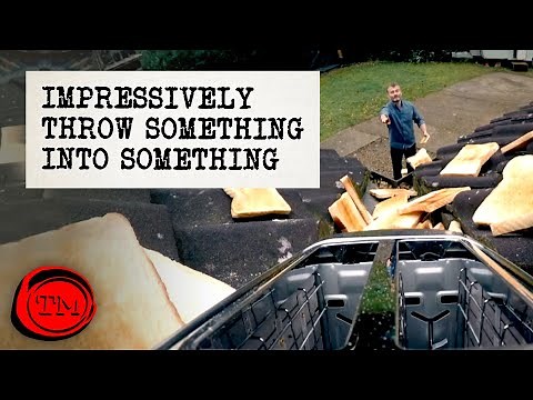 Impressively Throw Something Into Something | Full Task | Taskmaster