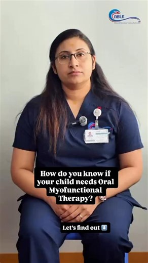 Signs and Symptoms of Orofacial Myofunctional Disorders Always breathing through their mouth or having trouble breathing through their nose. Difficulty moving their tongue. Problems with chewing or keeping food in their mouth more than usual. ... An overbite, underbite, and/or other dental problems How Myofunctional Therapy Helps Children Corrects Oral Habits: It targets detrimental habits like thumb sucking or prolonged pacifier use. Improves Breathing: Encourages proper nasal breathing by addr