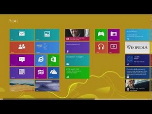 Introduction to Windows 8