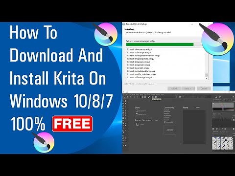 ✅ How To Download And Install Krita On Windows 10/8/7 100% Free (2020)