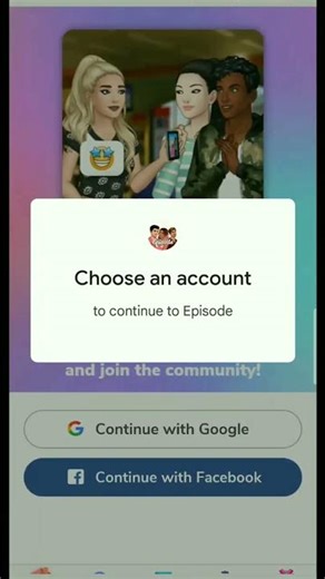 How to Login to Episode App with Google Account