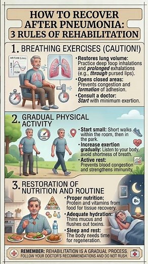 Did you know... How to recover after pneumonia