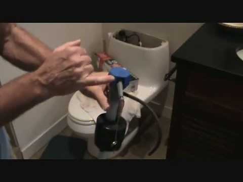 Fluidmaster toilet fill valve repair