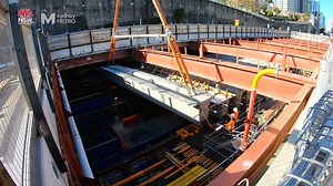 🎥 New video: On the edge of Sydney Harbour, the new Barangaroo Station is coming to life. Take a look. | Sydney Metro