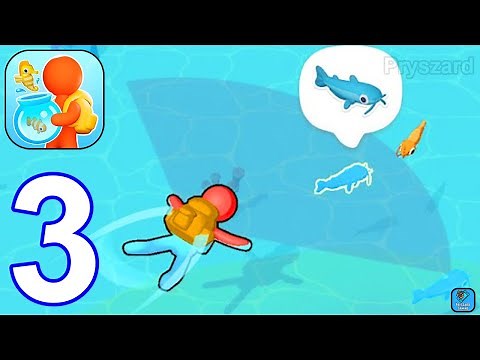 Aquarium Land - Gameplay Walkthrough Part 3 Aquarium 2 New Fishes (iOS,Android Gameplay)