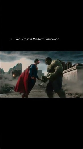 Veo 3 fast vs MiniMax Hailuo-2.3 🔥