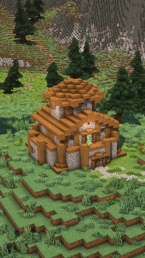 👆 Full Tutorial in Bio #minecraft #minecraftbuilding #minecrafttutorial #minecrafthacks #minecraftanimation