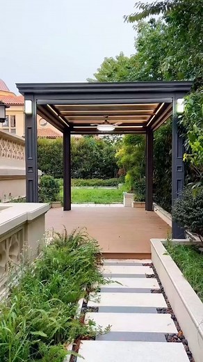 "🌿✨ Transform Your Outdoor Space! Watch this Retractable Pergola in action with a sleek remote control! 🌞🌧️ Perfect for any vibe—rain or shine! #RetractablePergola #OutdoorLiving #HomeDesign2025 #GardenGoals #EcoFriendlyHomes #TrendingNow #PergolaIdeas #SmartHomeTech #SeptemberVibes #FacebookReels | Aluminium Glass Design