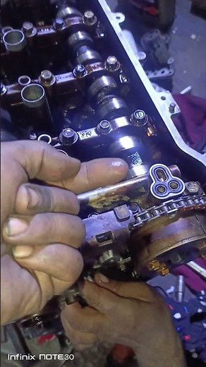 2ZR engine timing mark