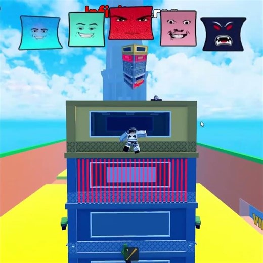 Rainbows Lucky Blocks VS Tsunami 🌊#roblox