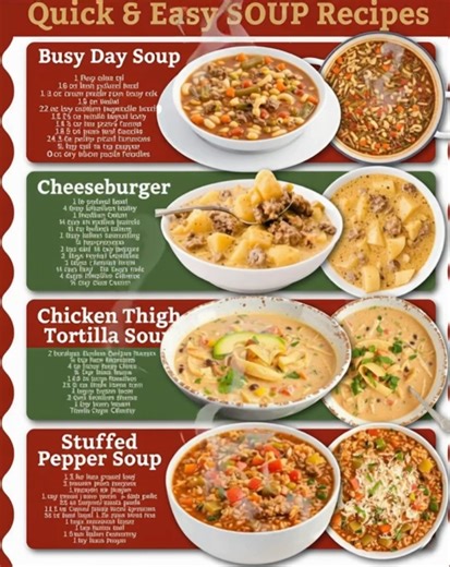 quick easy soup recipes | Recipes by kamika
