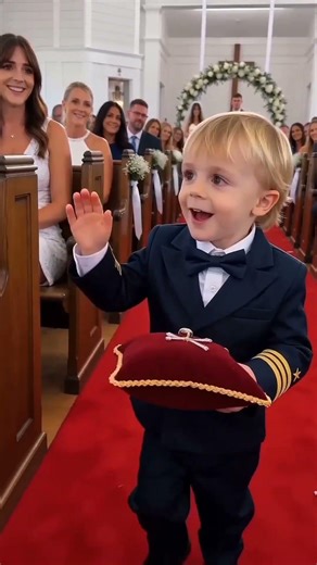 Little Ring Boy Big Entry 😂