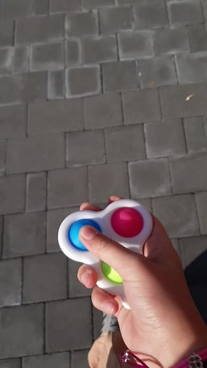 Exploring a Colorful Interactive Button Device | TikTok